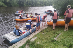 Vltava půjčovny raftů